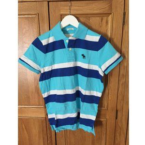 Boys Stripe Polo sz X-Large (Abercrombie)